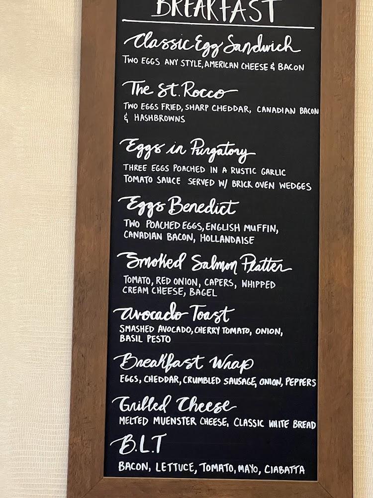 St. Rocco's Bakery Menu image 3